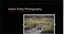 Desktop Screenshot of karenfoleyphotography.com